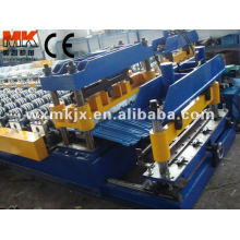 Colored Glazed Manual Roof Tile Roll Forming Machine